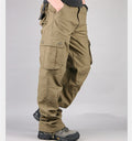 Men's Cargo Pants Casual Mens Pant Multi Pocket Military Overall Men Outdoors High Quality Long Trousers 30-44 Plus size