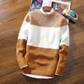 2019 Fall Men's Casual Full Sweater ,Fashion Couple Striped Round Neck Pullovers Sweater , Men and Girl Can Wear Sweaters