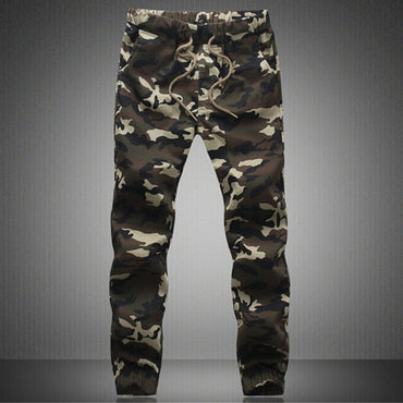 Men's Joggers 2017 Autumn New Men Camouflage Pants Harem Pants Casual Personality Trend of Hip-hop Movement Slacks