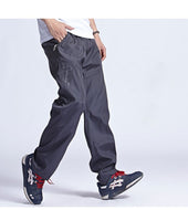 2019 New Quickly Dry Breathable Exercise Pants Men Elastic Waist Men Active Pants Outside Trousers Plus Size 3XL