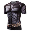 black panther Fitness Bodybuilding Compression Shirt Men Anime Rashgarda rashguard MMA 3D Superman Punisher T Shirt Crossfit