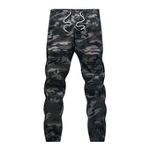 2018 Mens Jogger Autumn Pencil Harem Pants Men Camouflage Military Pants Loose Comfortable Cargo Trousers Camo Joggers