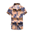 Men Shirt Summer Style Palm Tree Print Beach Hawaiian Shirt Men Casual Short Sleeve Hawaii Shirt camisa masculina Asian Size 5XL