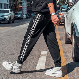 2019 Plus size 6XL Summer Men  Printing Stretchy Trousers Jogger Sweatpants Harem Casual Pants   Relaxed Fit Male