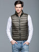 Spring Man Duck Down Vest Ultra Light Jackets Men Fashion Sleeveless Outerwear Coat Autumn Winter Coat