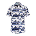 2018 Fashion Regular Fit Mens Cotton Short Sleeve Hawaiian Shirt Summer Casual Floral Shirts Men Plus Size S-3XL Vacation Tops