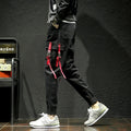 2018 New fashion Men's Pants pocket Men cool HIPHOP joggers Pants Plus Size Trousers men belt women streetwear