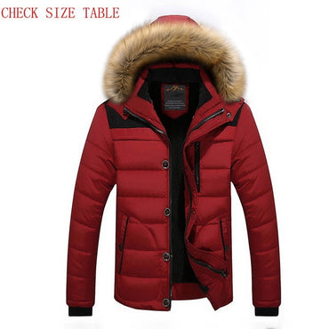 Brand Winter Jacket Men 2018 New Parka Coat Men Down Keep Warm Fashion M-4XL 5XL 6XL