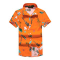 Mens Hawaiian Shirt Male Casual camisa masculina Printed Beach Shirts Short Sleeve Summer men clothes 2018 Asian Size 5XL ST53