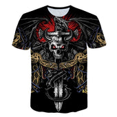 2018 new Big yards New Fashion Brand T-shirt Men/Women Summer 3d Tshirt Print angel T shirt Tops Tee