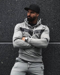 2019 brand sporting suit men warm hooded tracksuit track polo men's sweat suits set letter print large size sweatsuit male 5XL