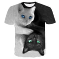 2018 new Big yards New Fashion Brand T-shirt Men/Women Summer 3d Tshirt Print angel T shirt Tops Tee