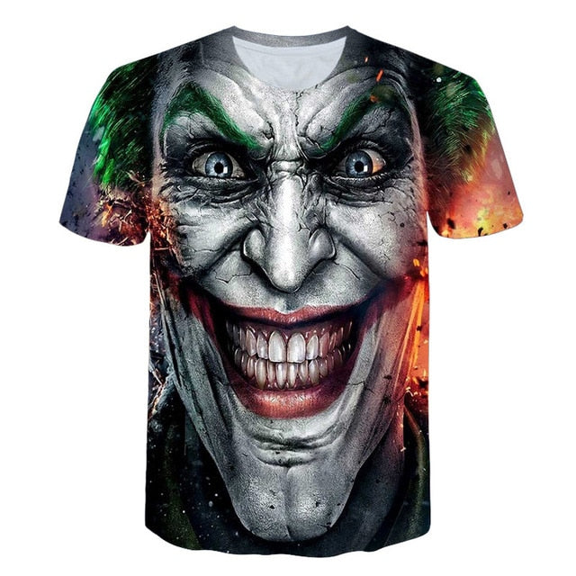 2018 new Big yards New Fashion Brand T-shirt Men/Women Summer 3d Tshirt Print angel T shirt Tops Tee