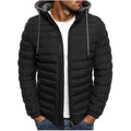 New Mens Fashion Winter Coat Men Hooded Jacket Cotton Casual mens Jackets and Coats Warm Overcoat Streetwear Men Thick parka