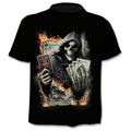 New Men's Summer Short Sleeve Brand 3d Skull T-Shirt Gothic T-Shirt Horror Skull Hot T-shirt Cool Men's Tops