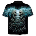 New Men's Summer Short Sleeve Brand 3d Skull T-Shirt Gothic T-Shirt Horror Skull Hot T-shirt Cool Men's Tops