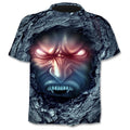 New Men's Summer Short Sleeve Brand 3d Skull T-Shirt Gothic T-Shirt Horror Skull Hot T-shirt Cool Men's Tops