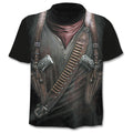 New Men's Summer Short Sleeve Brand 3d Skull T-Shirt Gothic T-Shirt Horror Skull Hot T-shirt Cool Men's Tops