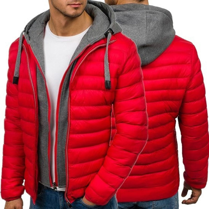 Winter Men Jacket 2018 Brand Casual Mens Jackets And Coats Thick Parka Men Outwear 4XL Jacket Male Clothing