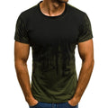 Men Camouflage Printed  Male T Shirt Bottoms Top Tee Male Hiphop Streetwear Long Sleeve Fitness Tshirts