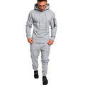 New Fashion Men Set Long Sleeve Camouflage Hoodies Set Male Tracksuit Outdoors Sport Suit Men's Gyms Set Casual Sportswear Suit