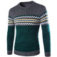 2019 Sweaters Men New Fashion Casual O-Neck Slim Cotton Knit Quality Mens Sweaters And Pullovers Men Brand Clothing Size