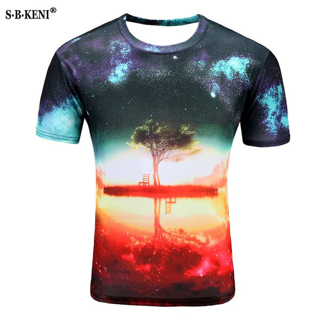 Men's fashion 3D t-shirts prints Funny pattern/ black cat sheriff t shirt Harajuku 3D tshirt Short Sleeve t-shirt Summer o-neck