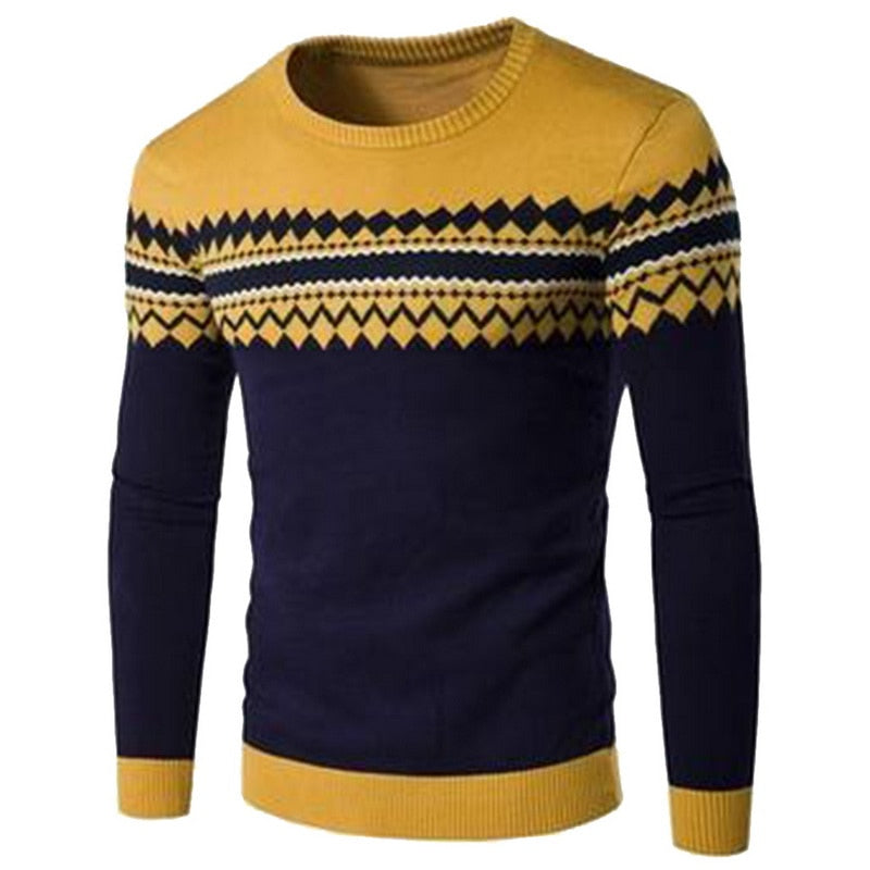 Men's Sweater 2019 New Autumn Winter Pullover Men Sweaters Cotton Casual O Neck Sweater Jumpers Thin Male Knitwear Top