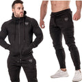 winter Sportswear Tracksuits Men Sets Running Tracksuit Fitness Body building Mens Hoodies+Pants Jogger Suit Men Clothing Set