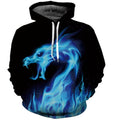 2019 Fluorescent Tiger 3D Printed Hoodies Men Women Hooded Sweatshirts Harajuku Pullover Jackets Brand Quality Outwear Tracksuit