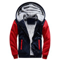 Men's Winter Casual Sportwear Suits 2018 Letter Print Men tracksuit jacket + pants sweatshirt set Thick Zipper fleece warm