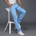 Men Casual Pants spring summer New Fashion 2019 multi color Slim long pants Straight  Male Pocket men's trousers